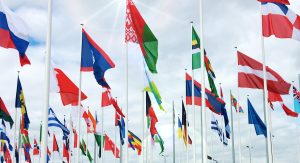 various flags of the world